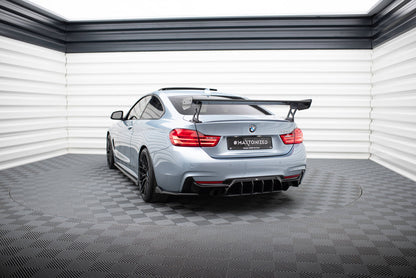 Spoiler kulfiber med Udvendige beslag Stående BMW 4 F32 / 4 F32 M-Pack Coupe