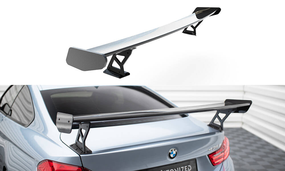Spoiler kulfiber med Udvendige beslag Stående BMW 4 F32 / 4 F32 M-Pack Coupe