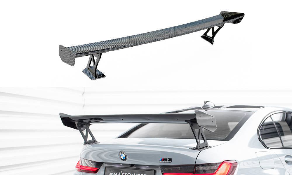 Spoiler kulfiber med Udvendige beslag Stående BMW M3 G80 / M340i G20 / 3 M-Pack G20 / 3 Standard G20