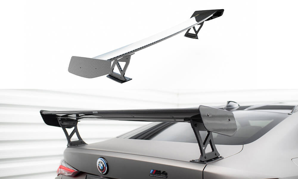Spoiler kulfiber med Udvendige beslag Stående BMW M4 G82 / G82 Facelift / M440i / 4 M-Pack G22 / G22 Facelift