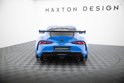 Spoiler kulfiber med Udvendige beslag Stående Toyota Supra Mk5