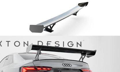 Spoiler kulfiber med Udvendige beslag Stående V.1 Audi A5 / A5 S-Line / S5 / RS5 Coupe F5 / F5 Facelift