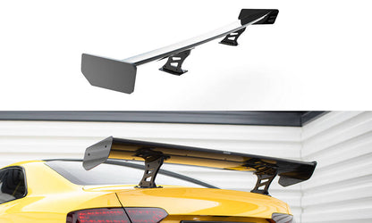 Spoiler kulfiber med Internal Brackets Uprights Audi A5 Coupe 8T