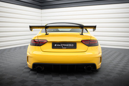 Spoiler kulfiber med Internal Brackets Uprights Audi A5 Coupe 8T