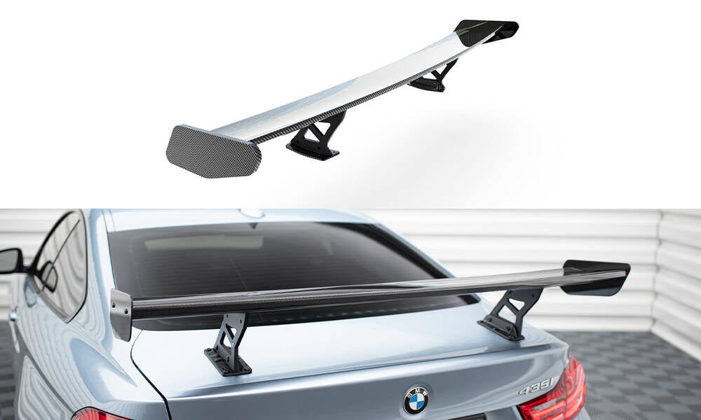 Spoiler kulfiber med Internal Brackets Uprights BMW 4 F32 / 4 F32 M-Pack Coupe