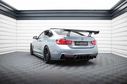 Spoiler kulfiber med Internal Brackets Uprights BMW 4 F32 / 4 F32 M-Pack Coupe