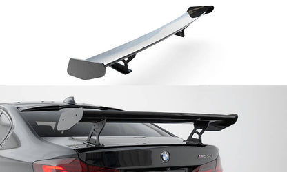 Spoiler kulfiber med Internal Brackets Uprights BMW 5 / M5 Sedan G30 / F90