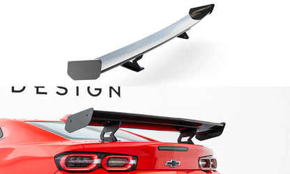 Spoiler kulfiber med Internal Brackets Uprights Chevrolet Camaro SS Mk6 Facelift