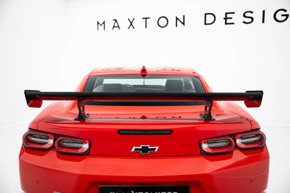 Spoiler kulfiber med Internal Brackets Uprights Chevrolet Camaro SS Mk6 Facelift