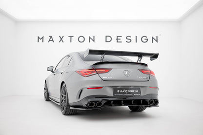 Spoiler kulfiber med Internal Brackets Uprights Mercedes-Benz CLA Coupe C118 / C118 Facelift