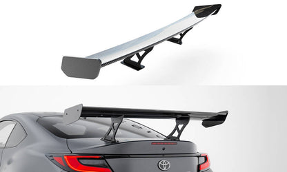 Spoiler kulfiber med Internal Brackets Uprights Toyota GR86 / Subaru BRZ Mk2