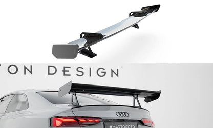 Spoiler kulfiber med Øverste Swan Mounting Audi A5 / A5 S-Line / S5 / RS5 Coupe F5 / F5 Facelift