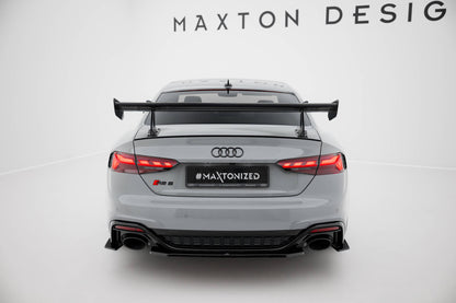 Spoiler kulfiber med Øverste Swan Mounting Audi A5 / A5 S-Line / S5 / RS5 Coupe F5 / F5 Facelift
