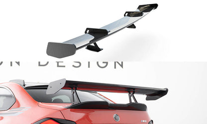 Spoiler kulfiber med Øverste Swan Mounting BMW M2 G87
