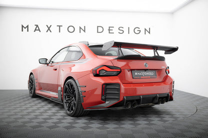 Spoiler kulfiber med Øverste Swan Mounting BMW M2 G87