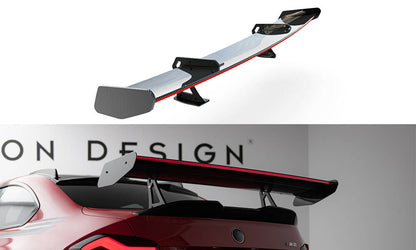 Spoiler kulfiber med Øverste Swan Mounting + LED BMW M2 G87