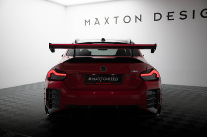 Spoiler kulfiber med Øverste Swan Mounting + LED BMW M2 G87