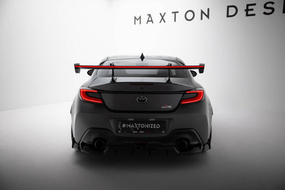 Spoiler kulfiber med Øverste Swan Mounting + LED Toyota GR86 / Subaru BRZ Mk2