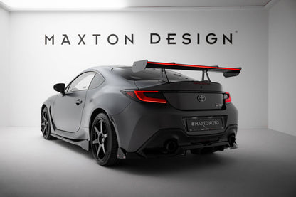 Spoiler kulfiber med Øverste Swan Mounting + LED Toyota GR86 / Subaru BRZ Mk2