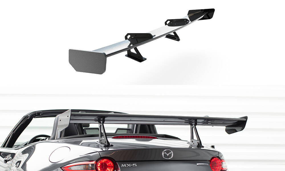 Spoiler kulfiber med Øverste Swan Mounting Mazda MX-5 ND (Mk4)