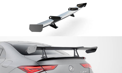 Spoiler kulfiber med Øverste Swan Mounting Mercedes-Benz CLA Coupe C118 / C118 Facelift
