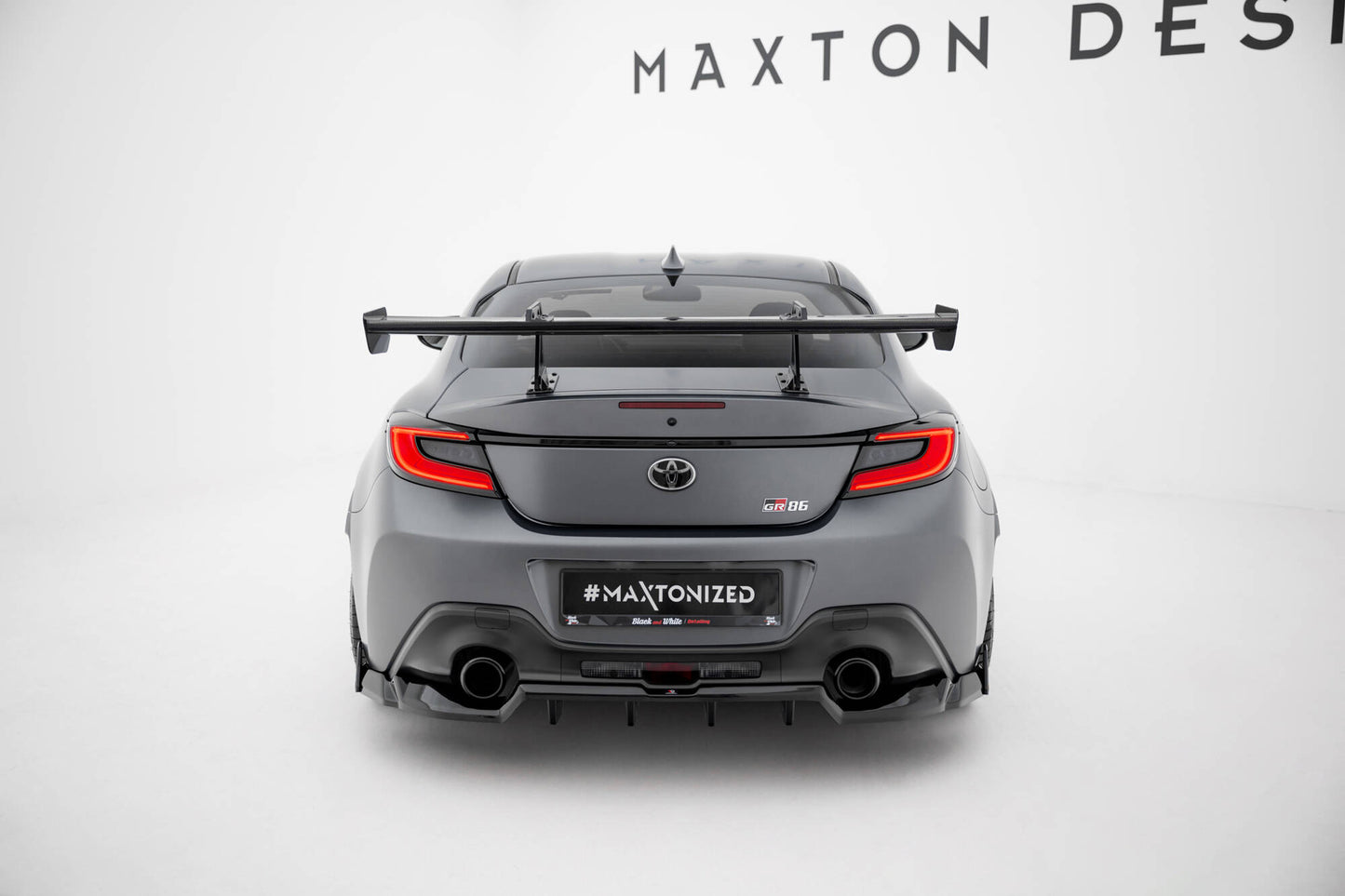 Spoiler kulfiber med Øverste Swan Mounting Toyota GR86 / Subaru BRZ Mk2