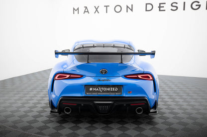 Spoiler kulfiber med Øverste Swan Mounting Toyota Supra Mk5