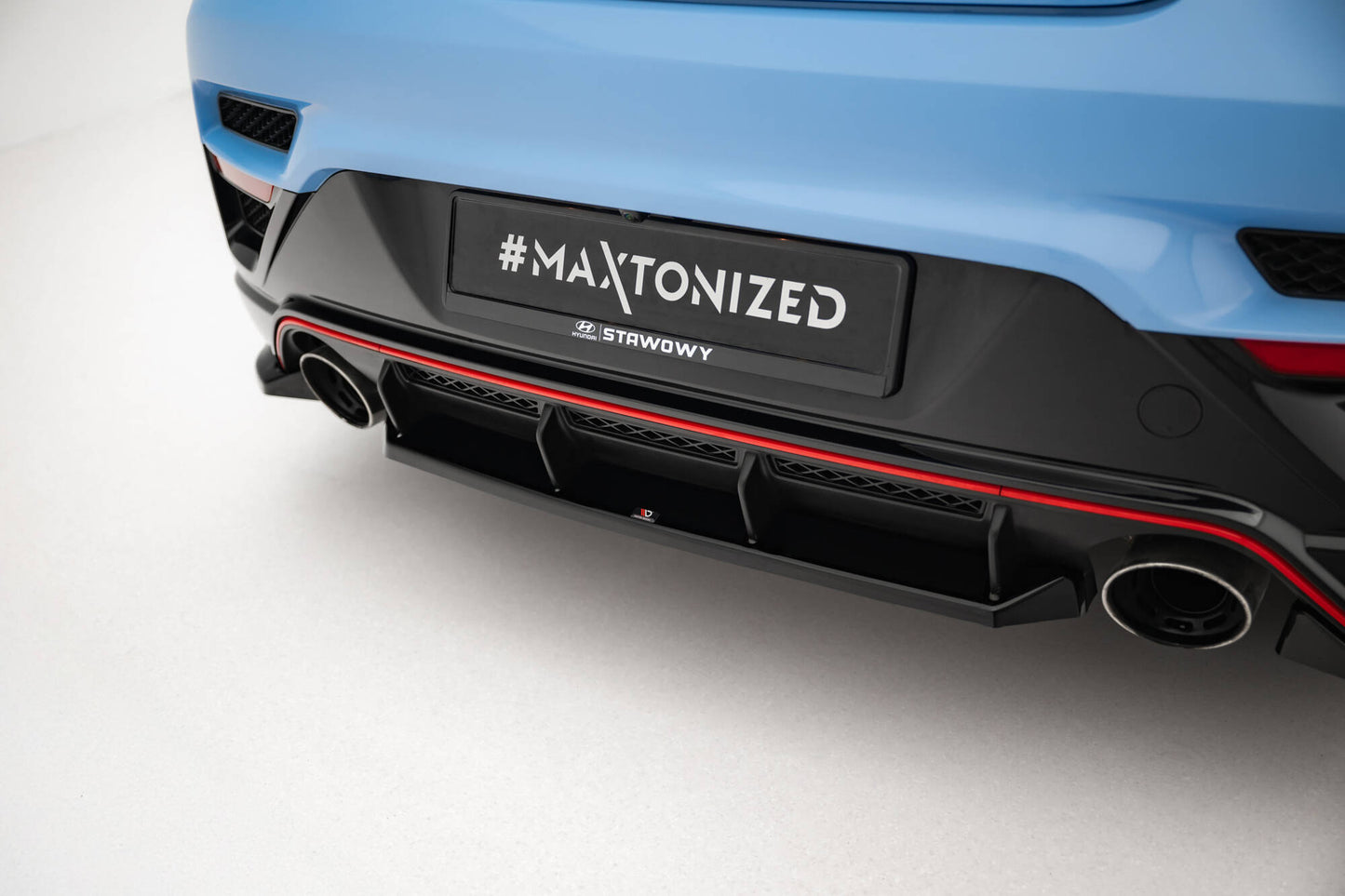 Bagerste splitter Centralt til Hyundai Veloster N Mk2