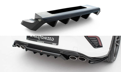 Bagerste splitter Centralt (med vertikale bars) Volkswagen T-Roc R Mk1