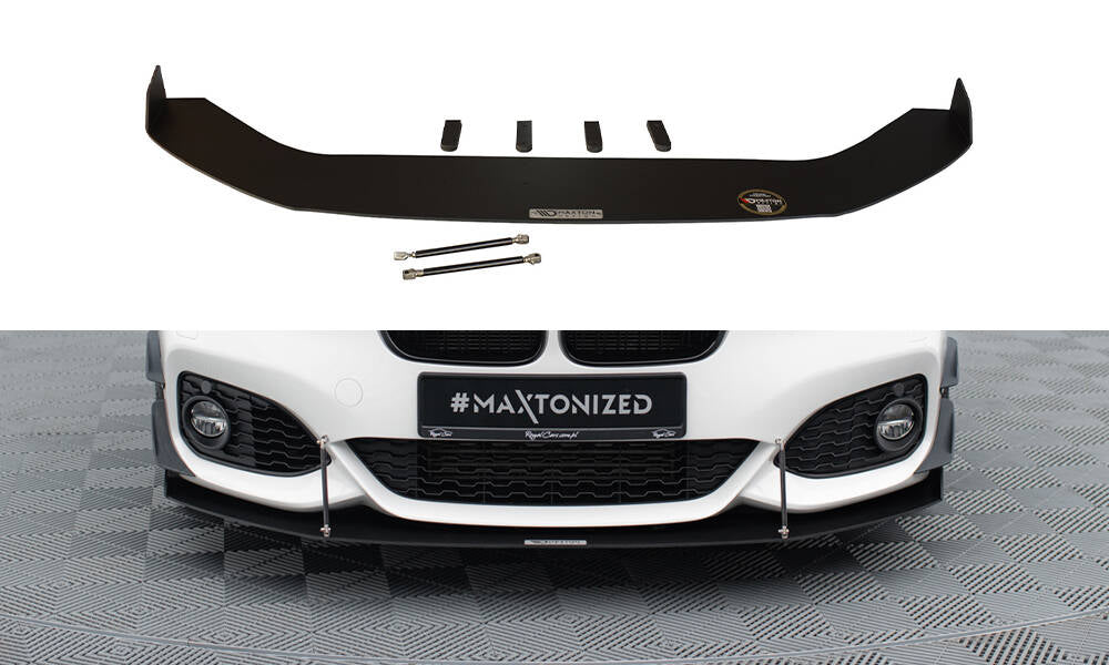 Forreste splitter Racing V.2 BMW 1 F20/F21 M-Power FACELIFT