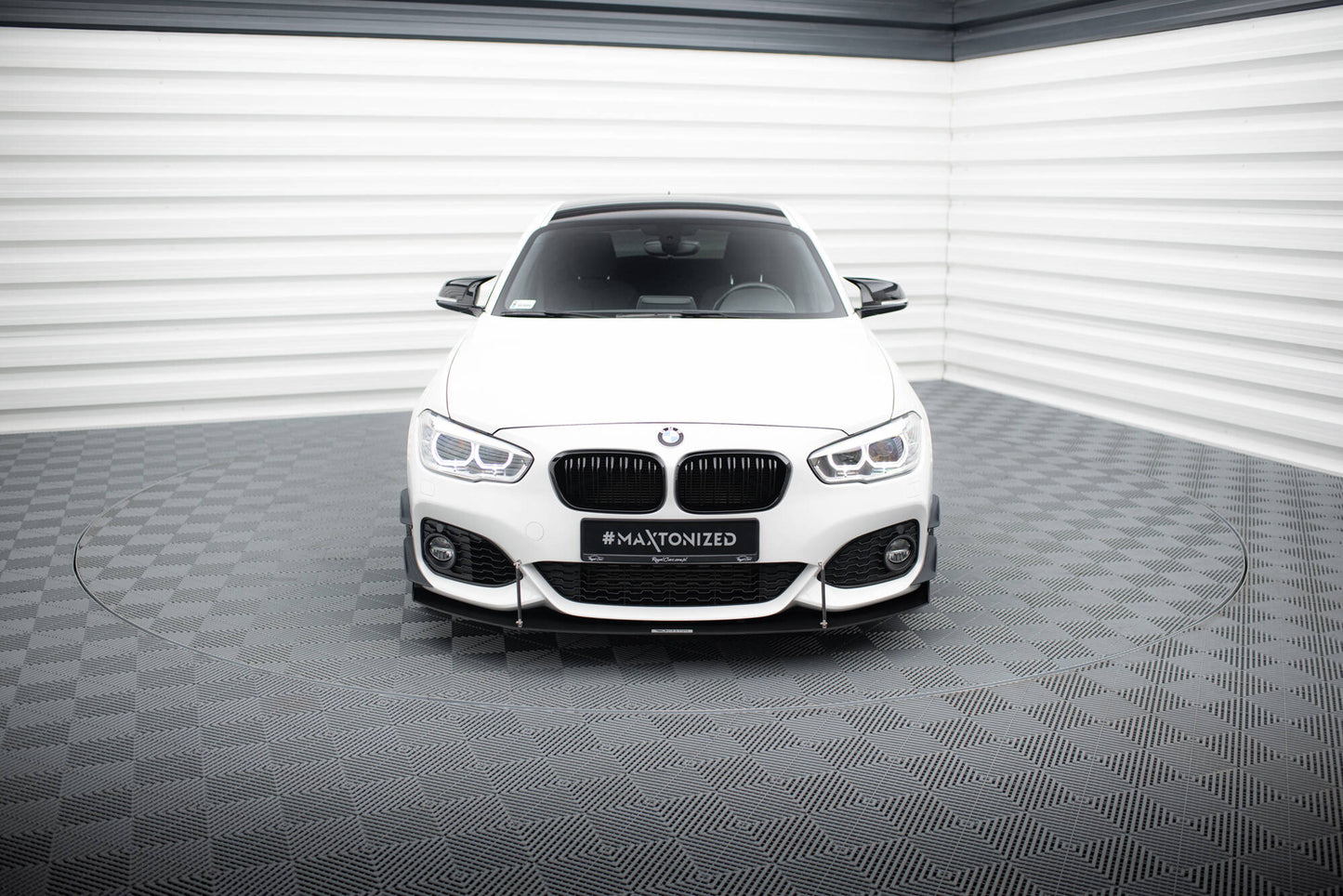 Forreste splitter Racing V.2 BMW 1 F20/F21 M-Power FACELIFT