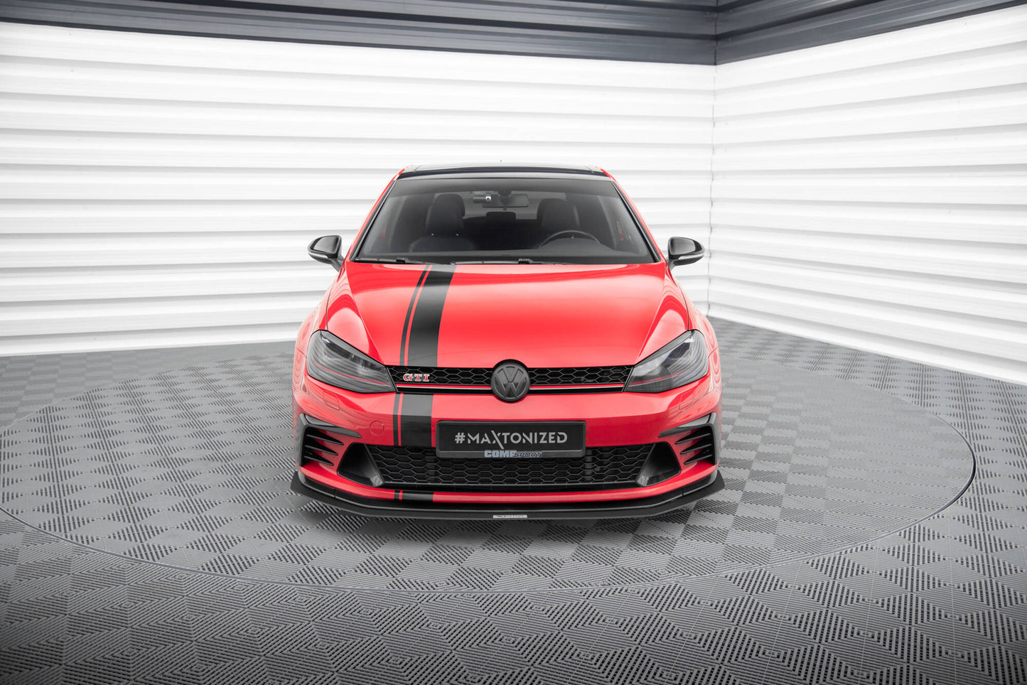Forreste splitter Racing VW GOLF VII GTI CLUBSPORT