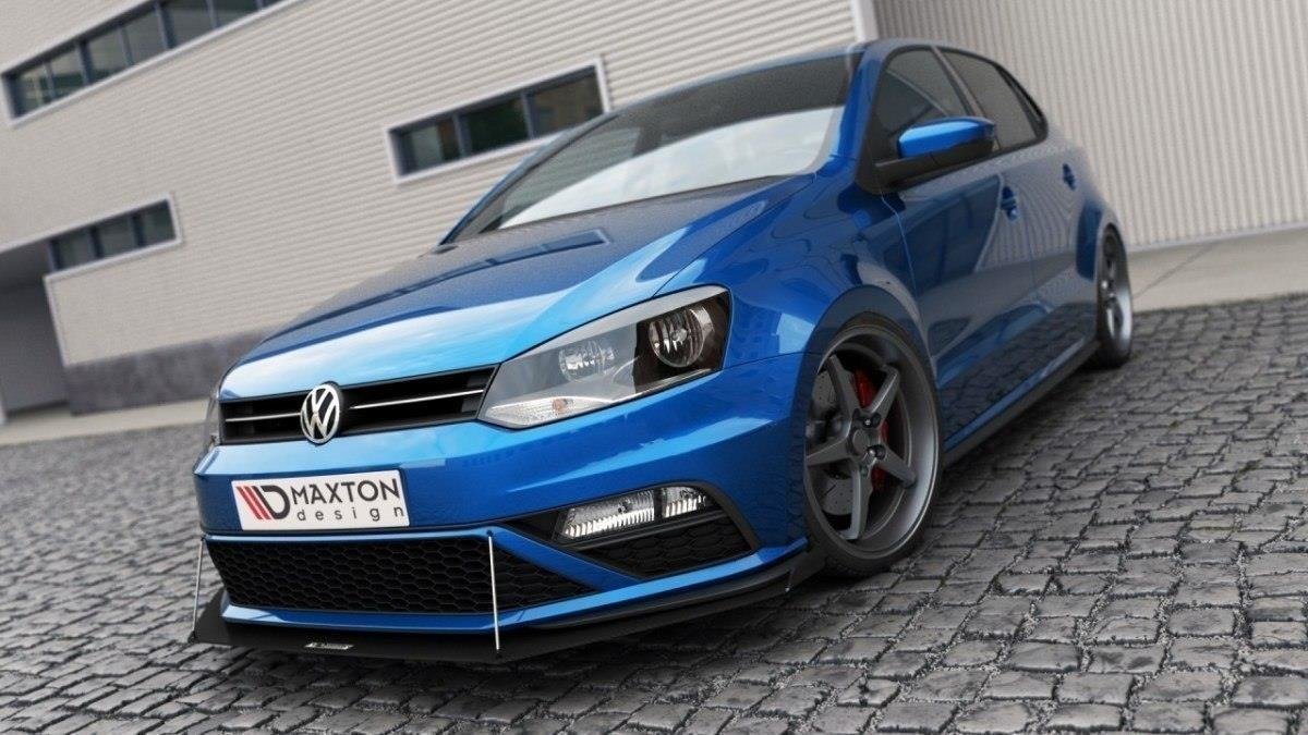 Forreste splitter Racing (with Vinger) Volkswagen Polo GTI Mk5 Facelift