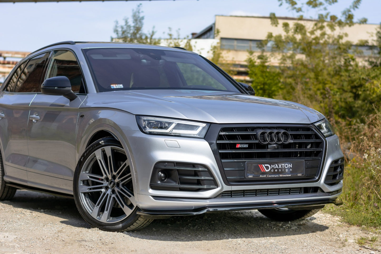 Forreste splitter Audi SQ5/Q5 S-line MkII