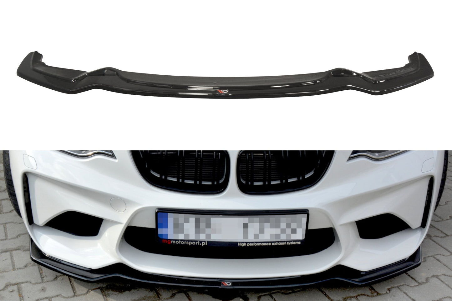 Forreste splitter BMW M2 (F87) COUPÉ