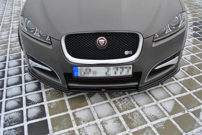 Forreste splitter JAGUAR XF (X250) MK1 SPORTBRAKE S-PACK