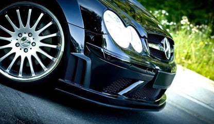 Forreste splitter MERCEDES CLK W209 Sort (SL Sort SERIES LOOK)