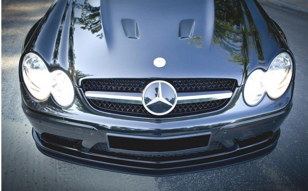 Forreste splitter MERCEDES CLK W209 Sort (SL Sort SERIES LOOK)