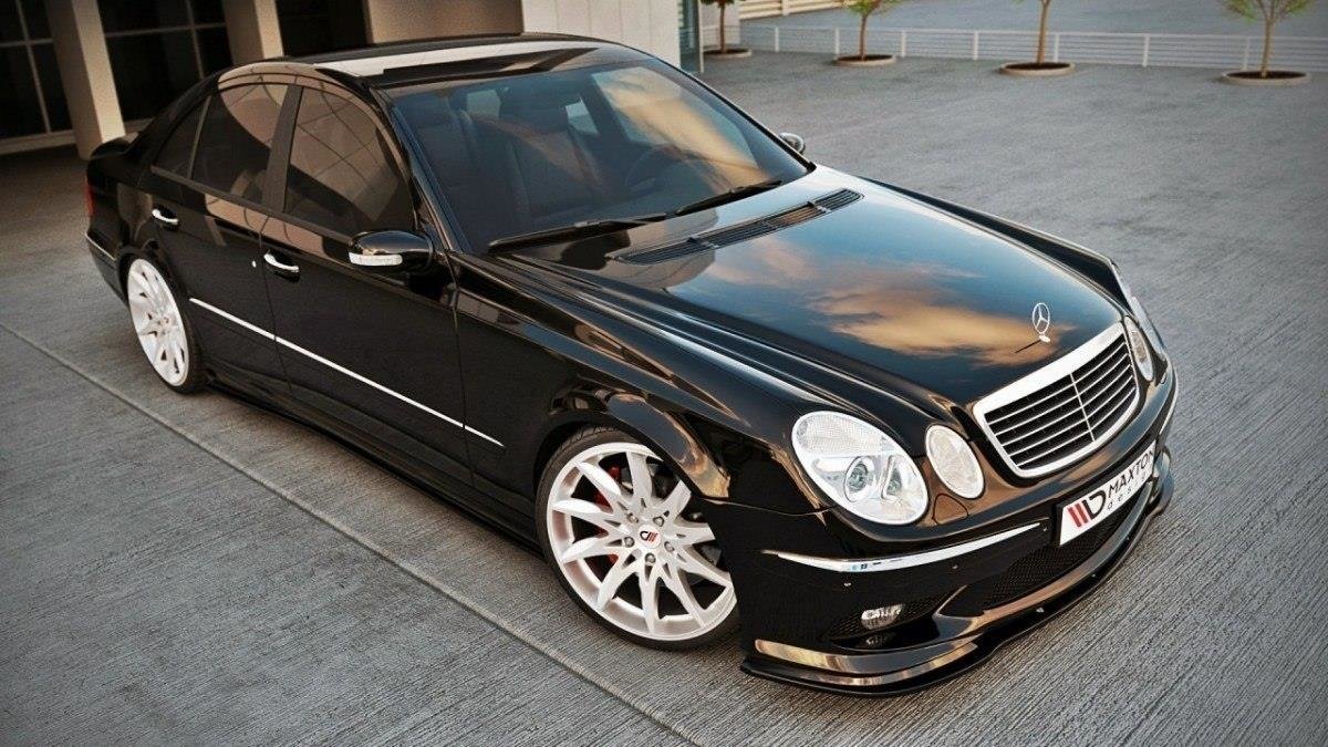 Forreste splitter MERCEDES E W211 AMG PREFACE