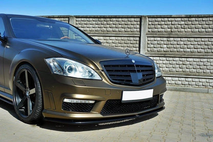 Forreste splitter MERCEDES S-CLASS W221 AMG