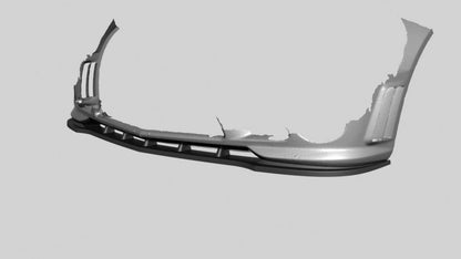 Forreste splitter Mercedes-Benz C63 AMG Sedan / Estate W204 / S204