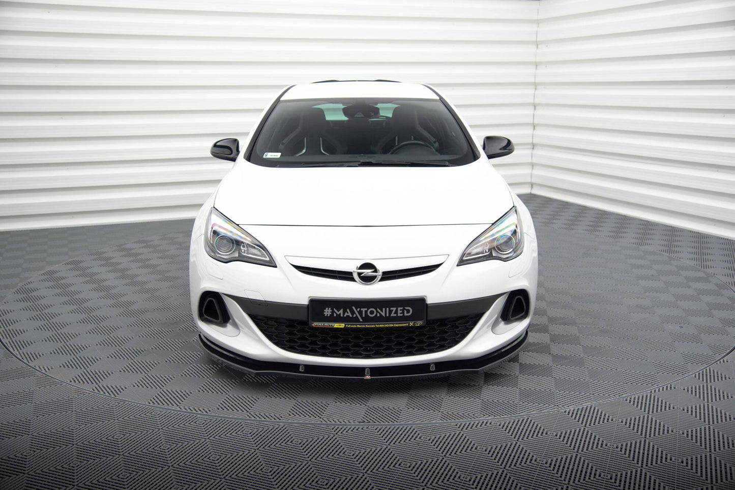 Forreste splitter OPEL ASTRA J OPC / VXR v.1