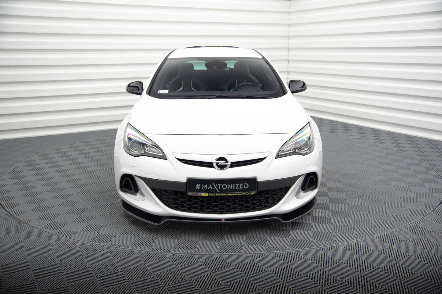 Forreste splitter OPEL ASTRA J OPC / VXR v.2