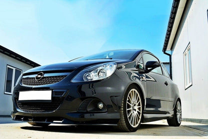 Forreste splitter OPEL CORSA D NURBURG (Til OPC / VXR kofanger)