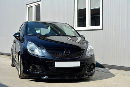 Forreste splitter OPEL CORSA D NURBURG (Til OPC / VXR kofanger)