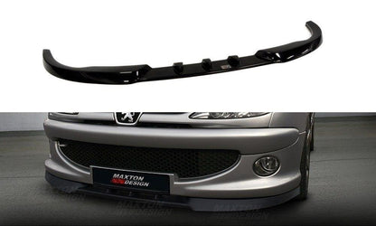 Forreste splitter PEUGEOT 206 (for: CC, RC, GTI, S16, XSI, XS, SPORT)