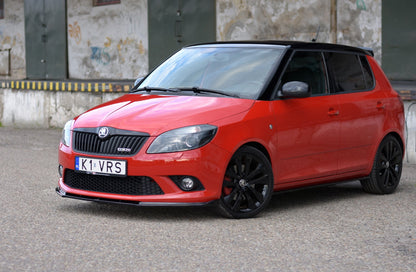 Forreste splitter SKODA FABIA MK2 RS
