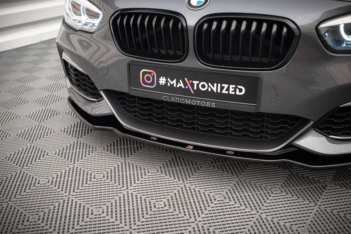 Forreste splitter V.1 BMW 1 F20/F21 M-Power FACELIFT
