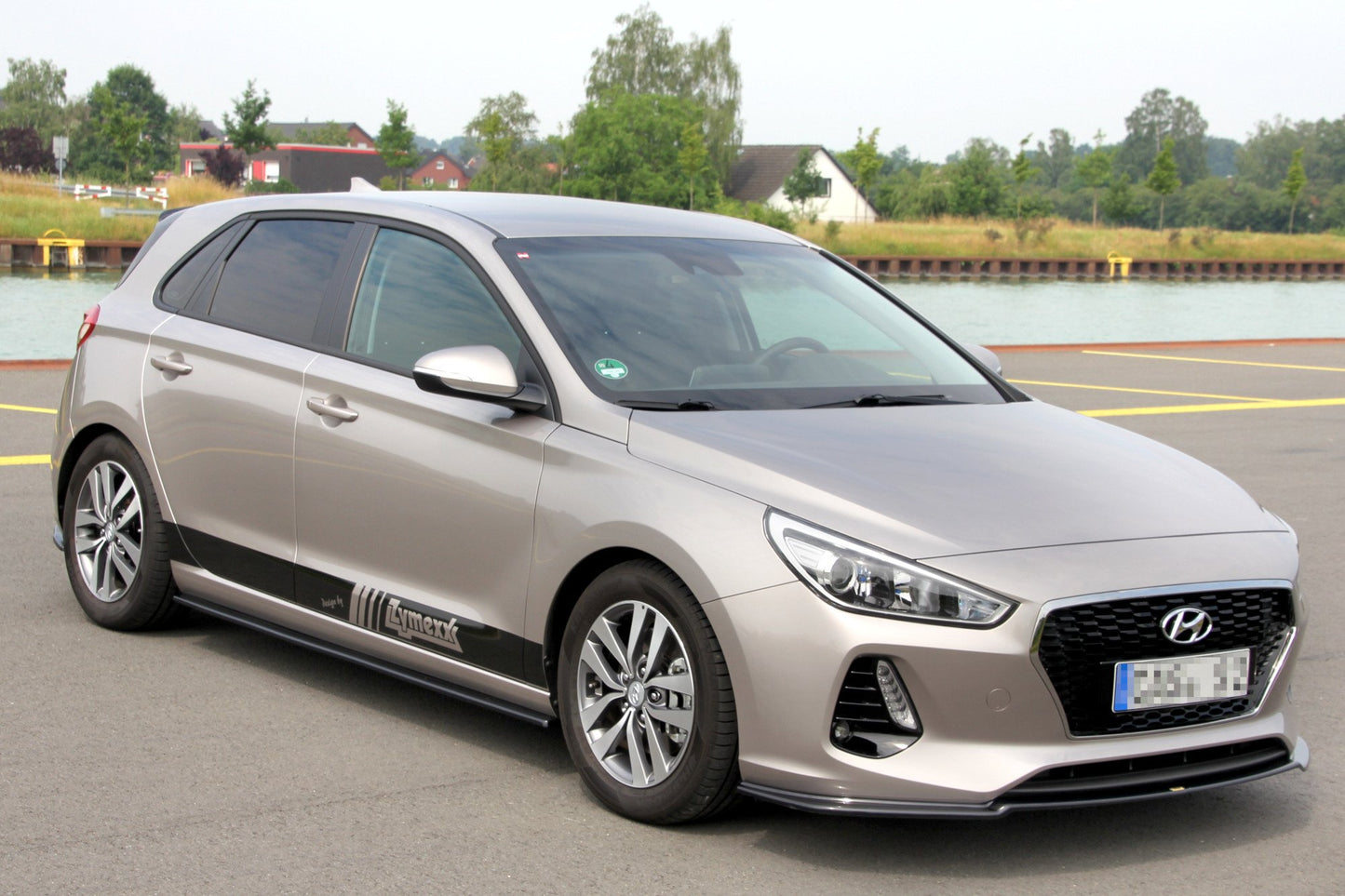 Forreste splitter V.1 HYUNDAI I30 MK3 HATCHBACK