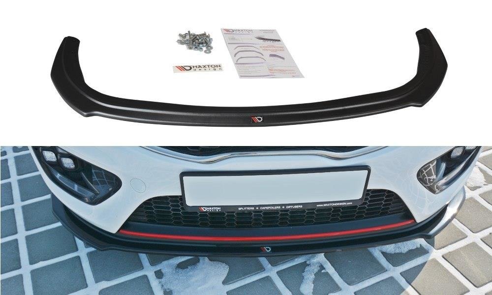 Forreste splitter V.1 KIA CEE'D / PRO CEE'D GT MK2
